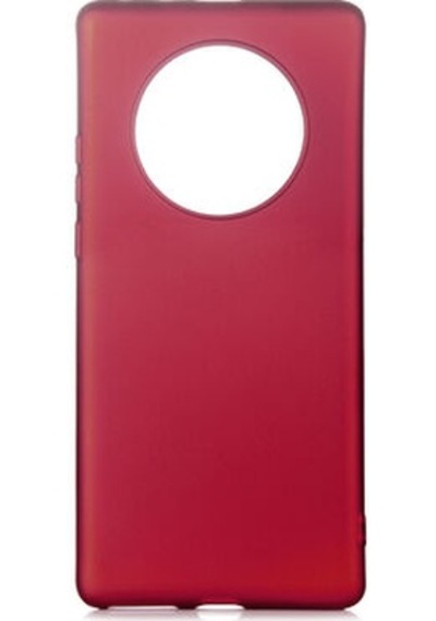 Huawei Mate 40 Pro Kılıf Esnek Yapılı İnce Slim Silikon Kapak Ryc/premier Bordo