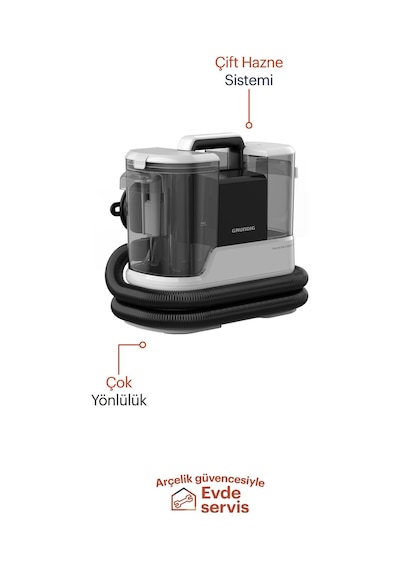 Grundig SVC 65 Vakumlu Halı & Koltuk Temizleyici