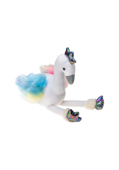 Karlie 33 x 18 x 28 CM Gökkuşağı Flamingo Peluş Köpek Oyuncağı