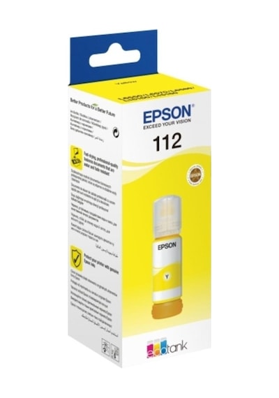Epson T06c44 112 Yellow Sarı Şişe Mürekkep C13t06c44a