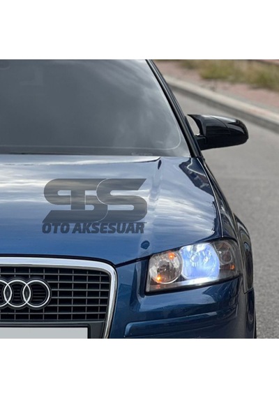 Audi A3 8p Batman Yarasa Ayna Kapağıı Piano Black / 2003-2007