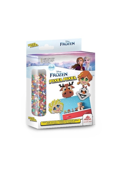 Ütü İle Yapışan Boncuk Aktivite Ve Oyuncak Seti Disney Frozen 5 İn1-pixel Pixel Bb16-01