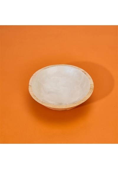 Excellentt Houseware Fildişi Servis Kasesi - Bej - 23x7 Cm Renkli
