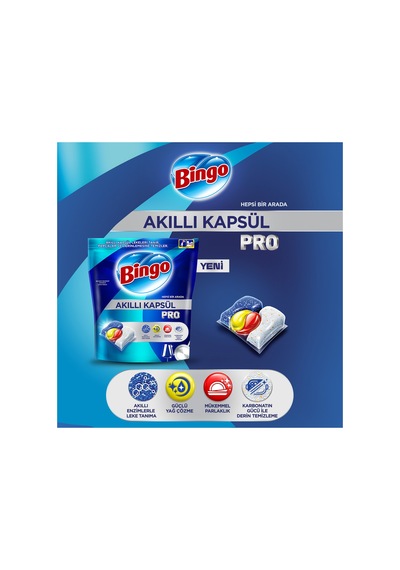 Akıllı Kapsül Pro Bulaşık Makinesi Deterjanı Tableti 160 Adet