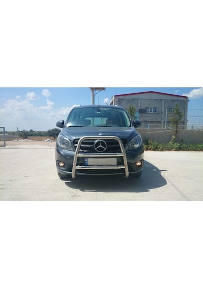 Mercedes Citan 2012-2020 Yüksek Ön Koruma - Bull Bar -iki Ara Borulu - Kartersiz - Terepon B