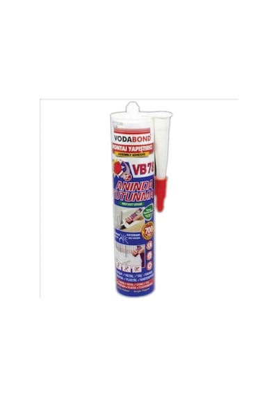 Korniş Yapıştırıcı Montaj Silikonu Beyaz 420 Gr N11.1607