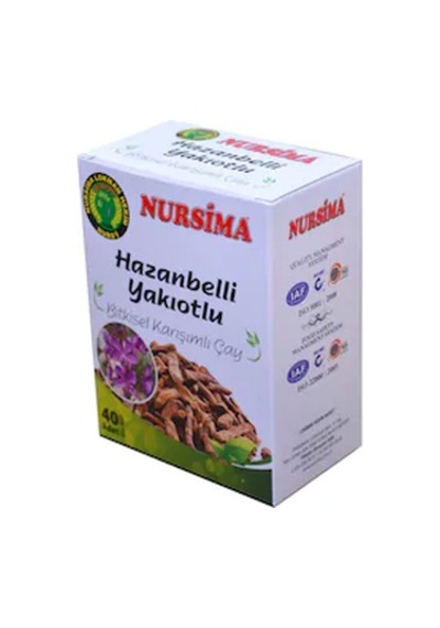 Nursima Hazanbelli Yakıotlu Bitkisel Karışımlı Çay 40 x 1.5 G Nursima Hazanbelli Yakıotlu Bitkisel Karışımlı Çay 40 x 1.5 G