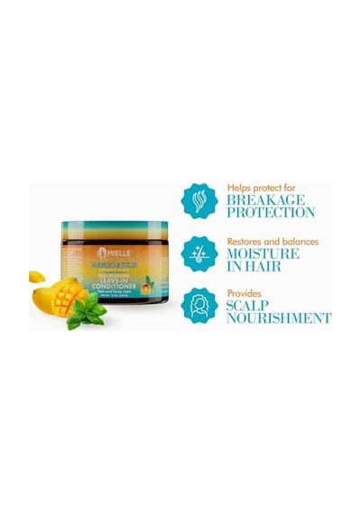 Mango &amp Tulsi Besleyici Durulanmayan Saç Kremi 340gr Unisex