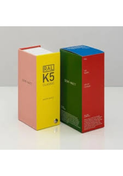 Ral K5 Renk Kataloğu - Yarı Mat - Water Based