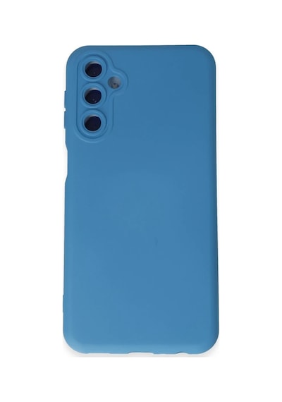 Samsung Galaxy M34 5g Kılıf Nano İçi Kadife Silikon - Mavi 0.2M-Çok Renkli