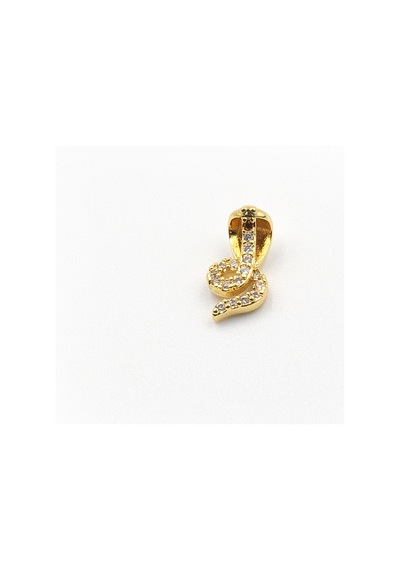 Gold Taşlı Yılan Tragus Helix Piercing Anti Alerjik, Kararma Yapmaz Çok Renkli