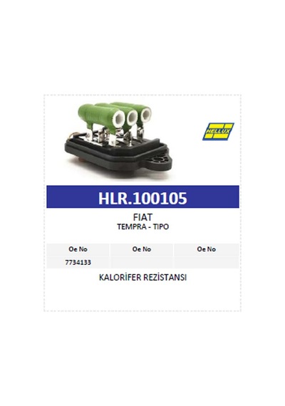 Kalorifer Rezistansı Fıat Tempra - Tıpo 7734133
