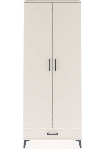Arges Dolap 3 Raflı Tek Çekmeceli Tek Askılı 88x30x221 Aytaşı-aytaşı Aytası
