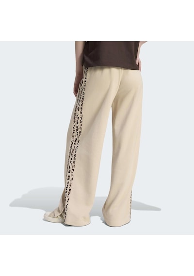 Adidas Essentials Animal Print Kadın Bej Eşofman Altı Kh1543 Krem