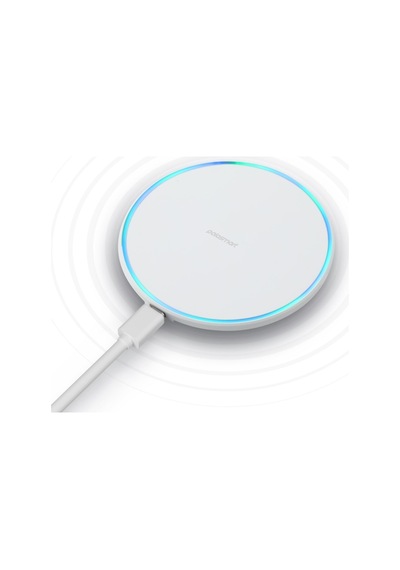 Polosmart PSM119 Kablosuz Masaüstü Şarj Cihazı Beyaz