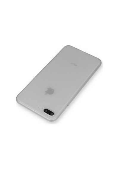 Apple iPhone Uyumlu   7 Plus Kılıf Pp Ultra İnce Kapak - Beyaz