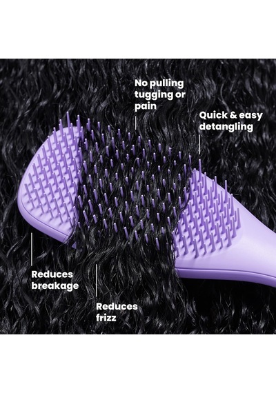 The Ultimate Detangler Naturally Curly Dalgalı & Kıvırcık Saç Fırçası-tarak