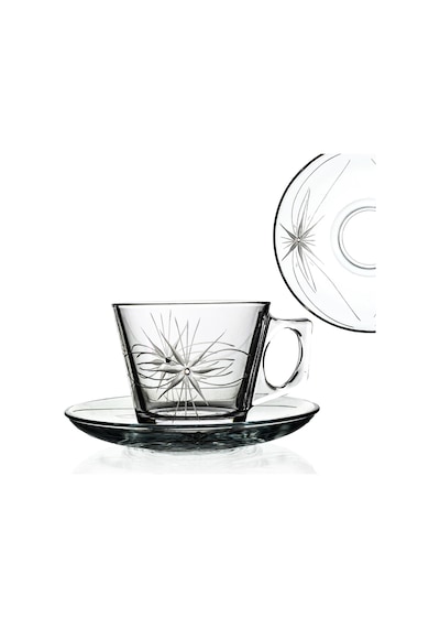 Decocia 6'lı Vela Fincan Set 12 Parça 195cc Mira Desenli