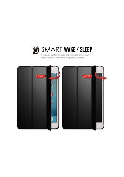 Apple Uyumlu iPad Mini 1.2.3.nesil Smart Cover Standlı 1-1 Tablet Kılıfı Kapaklı Kılıf