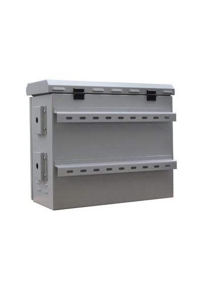 7U 19" 250Mm Outdoor Mobese Direk Tipi Rack Kabinet Çift Cidarlı