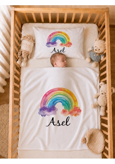 Pia Baby Kız Bebek Hastane Çıkışı 12 Parça %100 Pamuk İsme Özel Organik Baskılı Kese Hediyeli 101911k0x Ekru