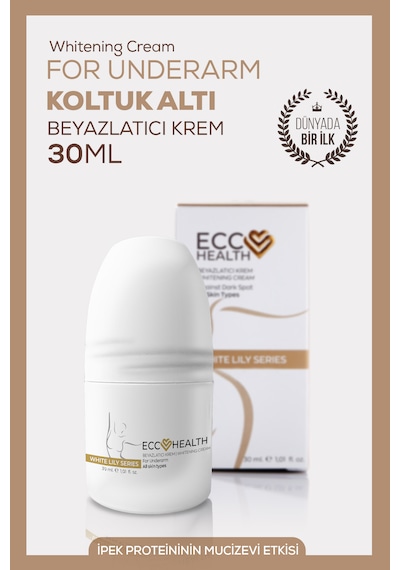 Ecc Health Koltuk Altı Beyazlatıcı Krem 30 ML