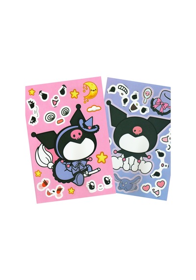 Kuromi Kendin Yap Sticker Set 2li Diğer