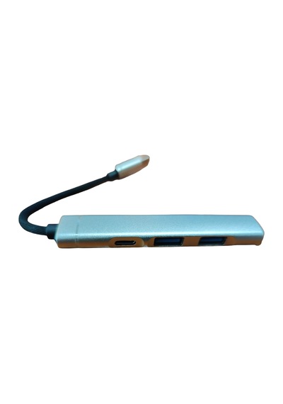 Type C 4 İn 1 Hub Pd-2xusb 3.0-3.5 Mm Ses Girişi