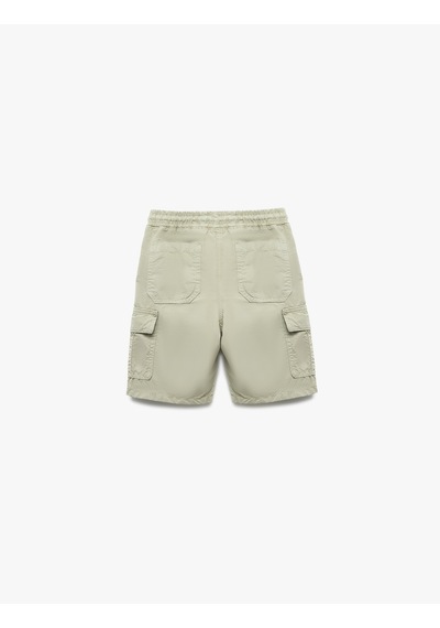 Koton Pamuklu Beli Bağcıklı Cep Detaylı Basic Paraşüt Şort Khakı 5skb40072tw Haki Koton Pamuklu Beli Bağcıklı Cep Detaylı Basic Paraşüt Şort Khakı 5skb40072tw Haki