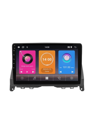 Mercedes C Serisi W204 Android Multimedya Sistemi 2005-2011 Crv-4352xaa