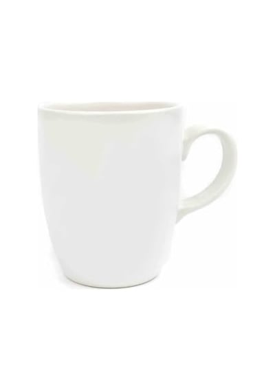Güzel Olan Her Şey Kısadır, Mesela Ben Krem Oval Kupa - Hediyelik Kupa Fincan Mug Açık Ahşap