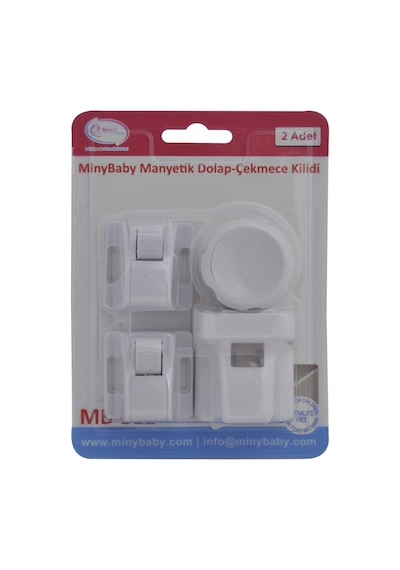 Miny Baby Manyetik Çekmece-Dolap Kilidi Çok Renkli