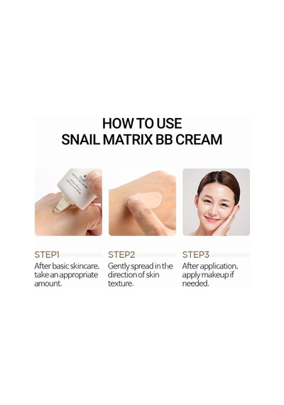 Snail Matrix Bb Cream Salyangoz Özlü Aydınlatıcı Ve Ton Eşitleyici Bb Krem Çok Renkli
