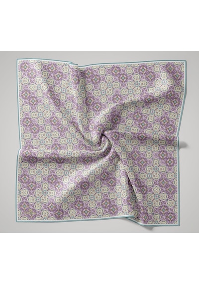 Silk Home Soft Eşarp 73093-29 Butter Yellow, Leylak, Eflatun, Mavi