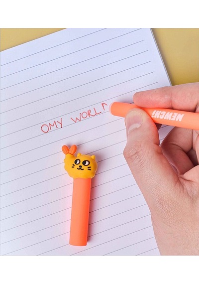 Omy Pen Buddies Silinebilir Kalem- Mewchi Çok Renkli