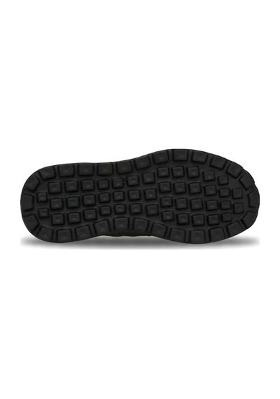 Voyager E435 Erkek Hakiki Deri Klasik Sneaker Siyah Siyah