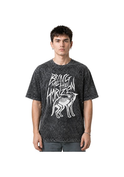 Sevbano Bring Me The Horizon Rock Metal Müzik Grubu Ön Baskılı Unisex Ove Siyah