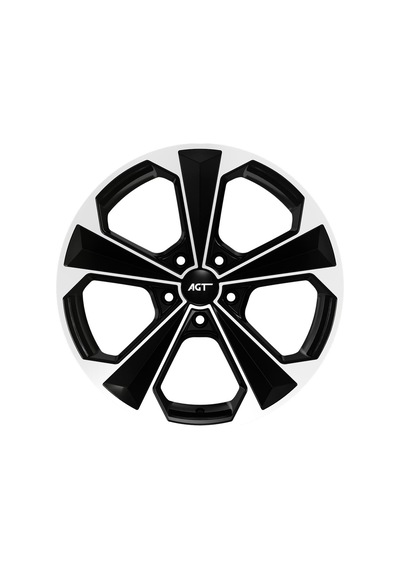 Agt Wheels 19 İnç 5 112 Et38 Siyah Jant Takımı J-4693