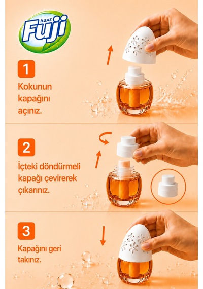 Ilgaz Fuji Kavun Kokulu Araç, Wc, Oda Ve Ortam Kokusu 100 Ml Melon Burst Kalıcı Kavanoz Koku