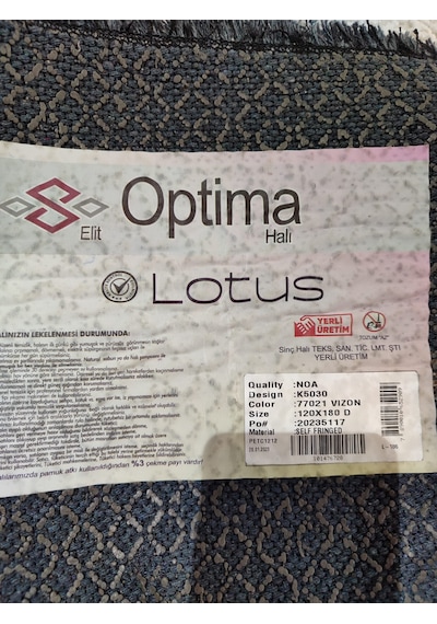 Optima Halı Lotus 77021 Vizon 120 180