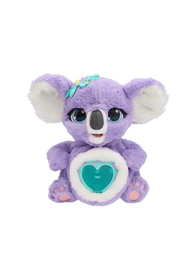 Mey İthalat Sesli Ve Işıklı İnteraktif Peluş Anne Koala Mor