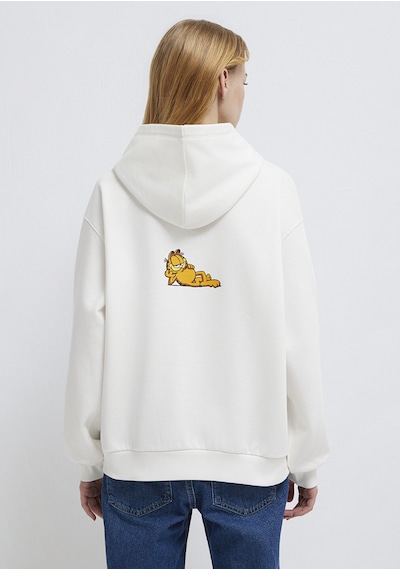 Mavi - Garfield Baskılı Ekru Sweatshirt 1s10530-80194 Ekru