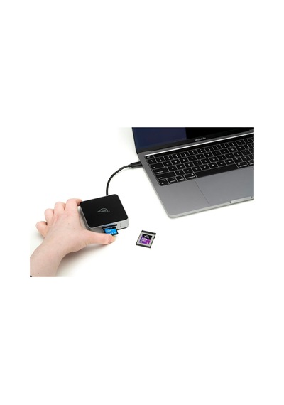 Owc Atlas Dual Cfexpress Ve Sd Kart Okuyucu - Çift Yuvalı Usb-c Hafıza Kartı Okuyucu