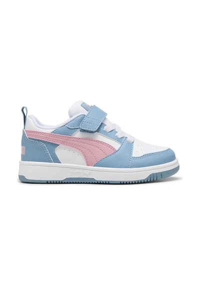 Puma 397419 Puma Rebound V6 Lo Ac+ Ps Spor Ayakkabı Beyaz-pembe Beyaz - Pembe