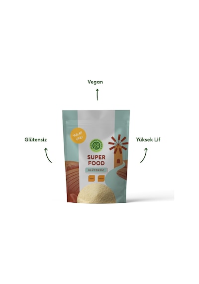 Glutensiz Fabrika Glutensiz Yulaf Unu 1 KG