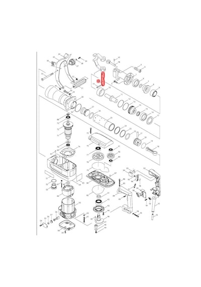 Makita HM1304B Uç Kitleme Ürün Kodu 324238-6