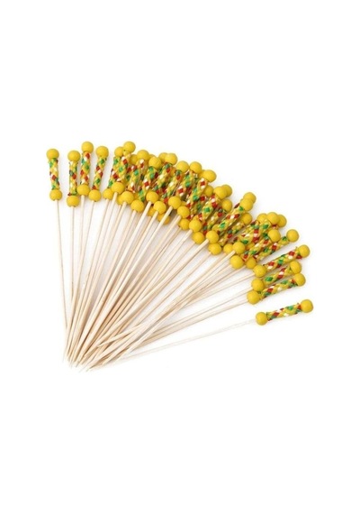 Bambu Sarı Örgülü Kürdan 100 Ad.