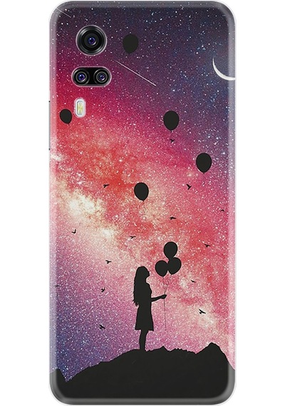 Vivo Y51 Kilif Desenli Silikon Flowers Cat 2 511808530