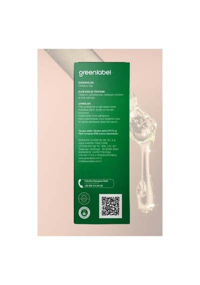 Greenlabel Okaliptus Yağı %100 Doğal Ve Saf 20 Ml