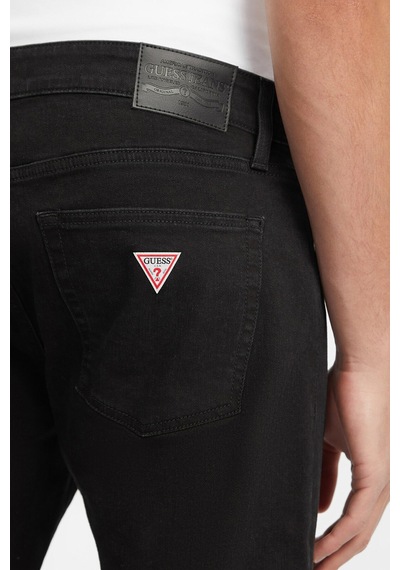 Guess Jeans Jeans Erkek Skinny Fit Jean Siyah